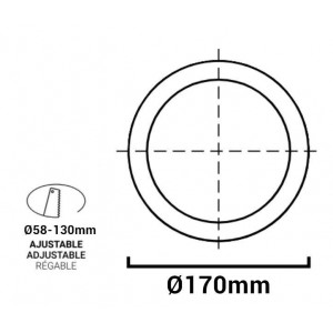 Downlight plafon LED Multifuncional CCT 16W