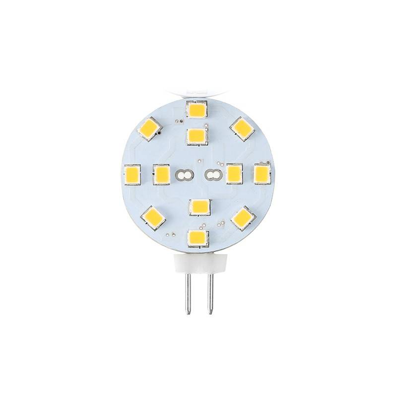 Comprar Bombilla LED G4 redonda, paquete de 10 luces de campana extractora  AC12V-48V 3W 5730 24leds