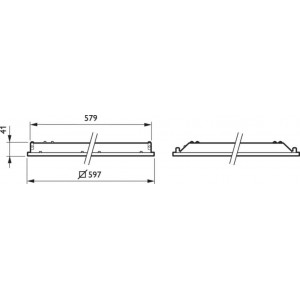 Panel LED de empotrar