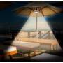 Luminaria LED recargable para sombrillas Luminaria LED recargable para sombrillas
