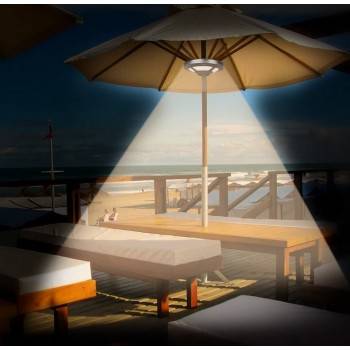 Luminaria LED recargable para sombrillas Luminaria LED recargable para sombrillas