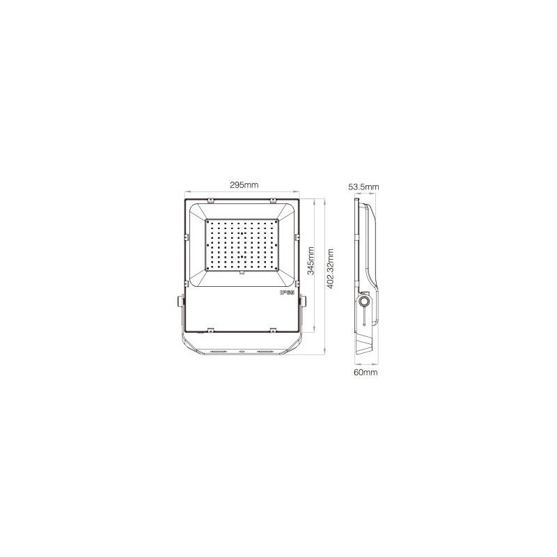 Foco Proyector LED Exterior 100W RGB+CCT