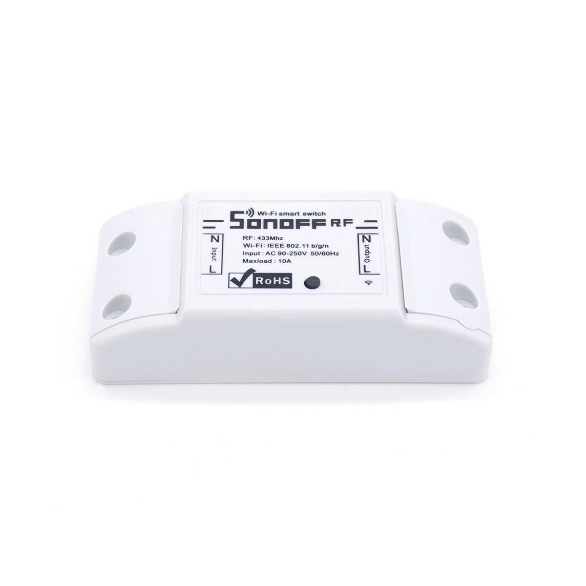 Interruptor inteligente programable de SONOFF control WiFi y RF