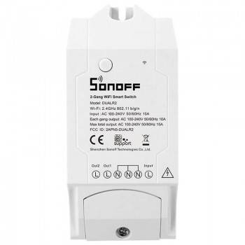 Interruptor Inteligente DUAL Wifi programable | SONOFF Interruptor Inteligente DUAL Wifi programable | SONOFF