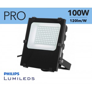 Foco proyector LED 100W Chip Philips IP65