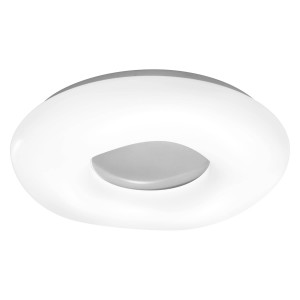 Plafón LED RGBW CCT SMART WIFI ORBIS CROMO 30W 500mm