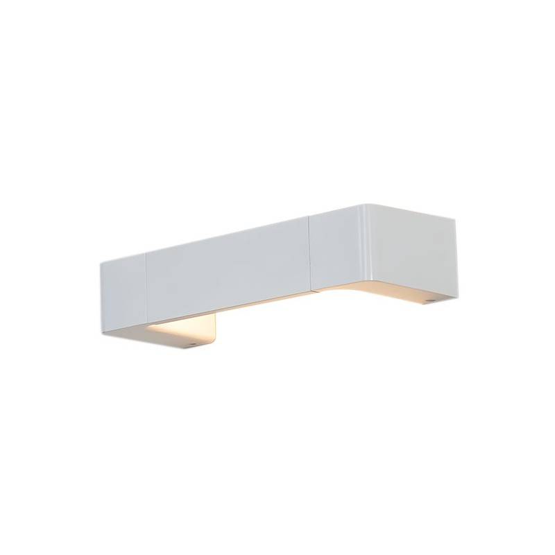 aplique de pared blanco