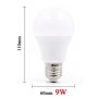 dimensiones bombilla LED A60