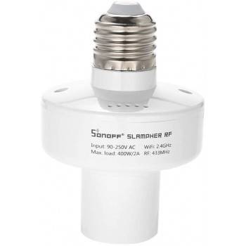 Adaptador portalámparas inteligente E27 WiFi | SONOFF SLAMPHER Adaptador portalámparas inteligente E27 WiFi | SONOFF SLAMPHER