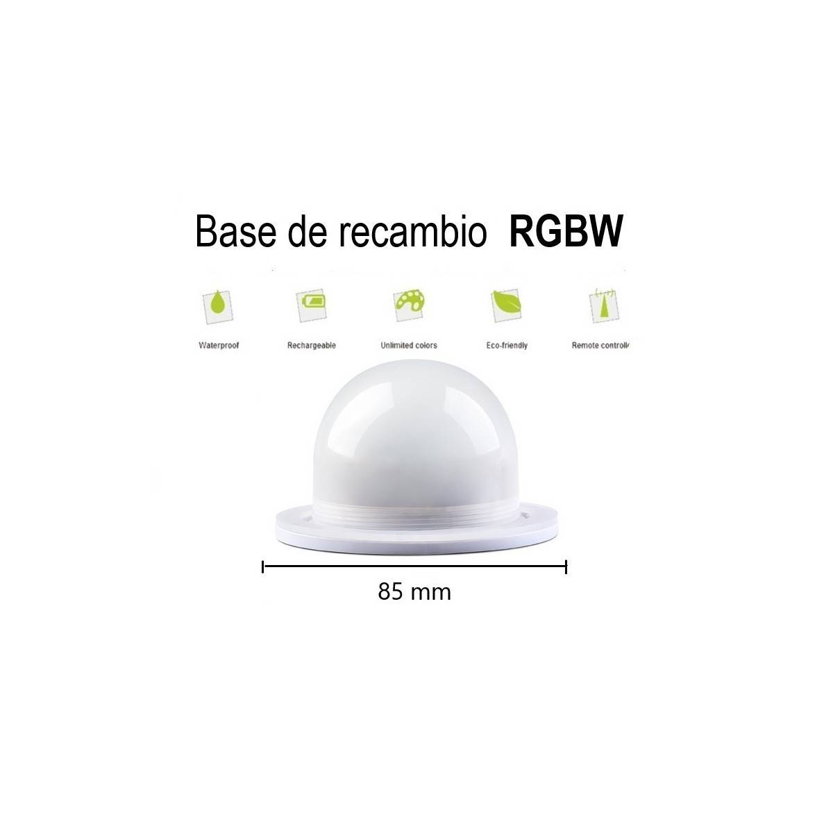 base de recambio RGBW