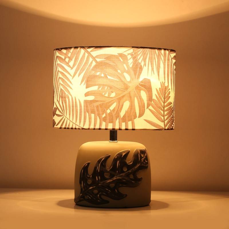 Lámparas de mesa de cerámica "WILD" Lámpara de flores