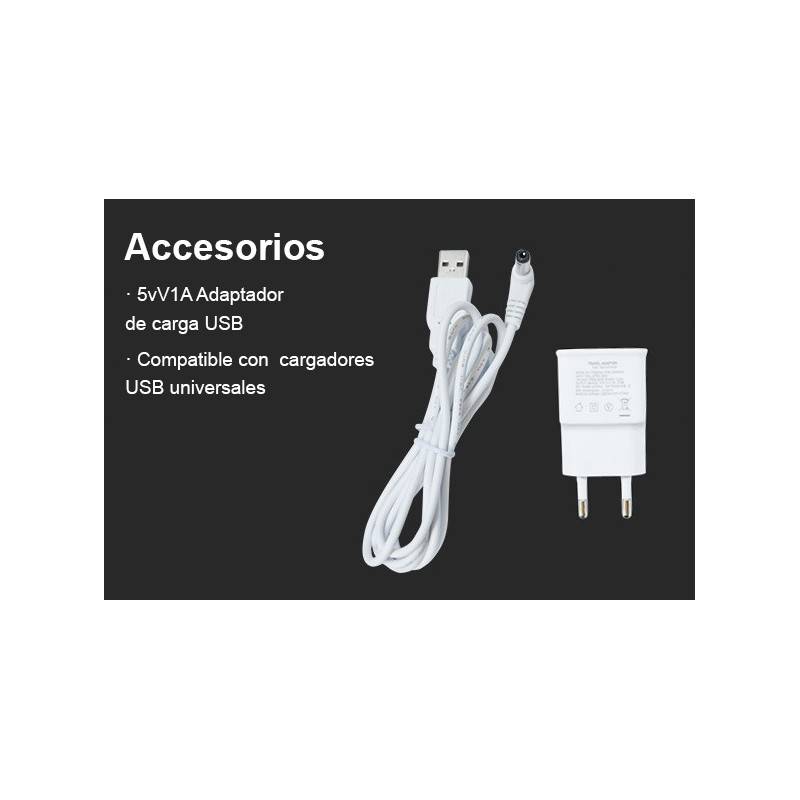 componentes Esfera luminosa Recargable