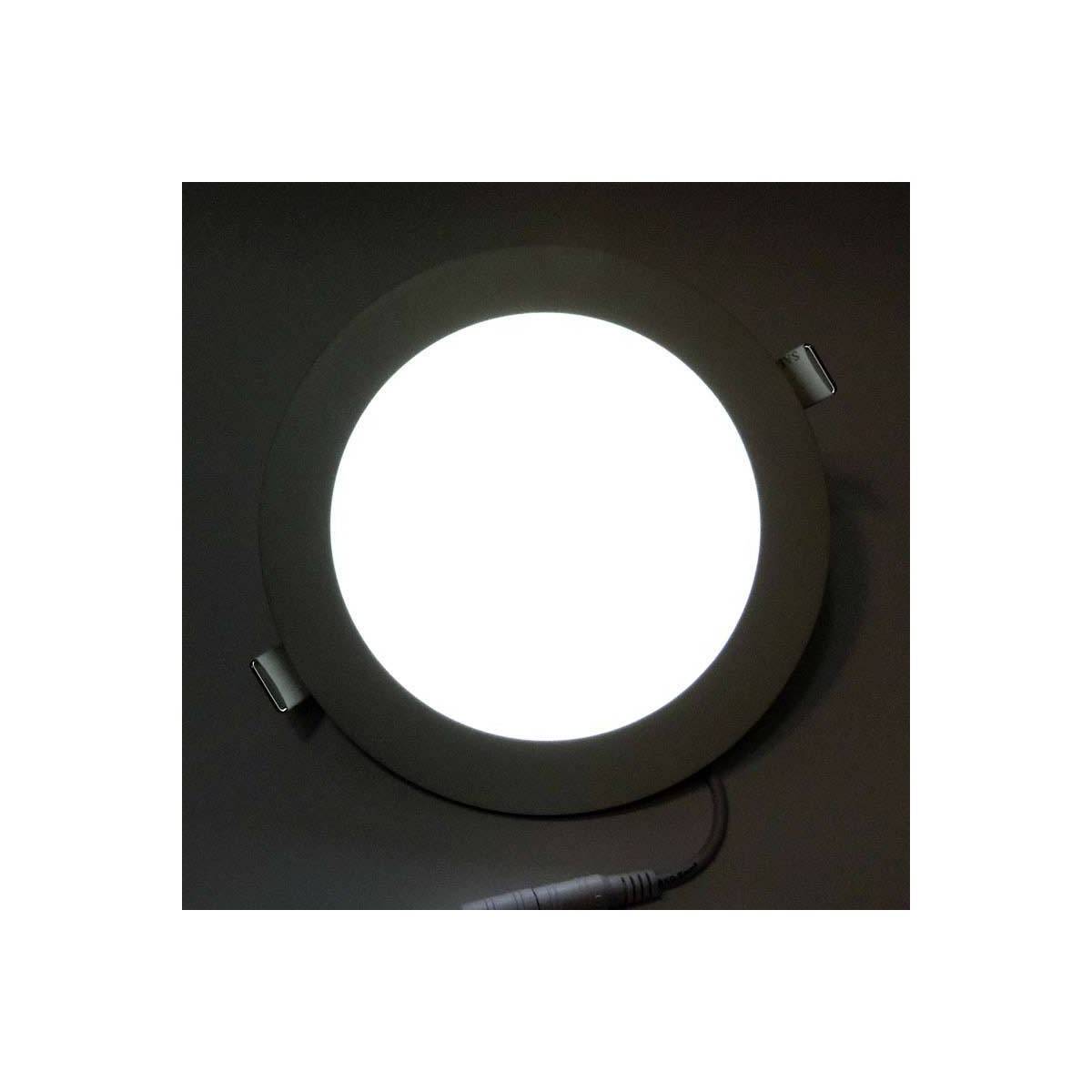 Downlight LED extraplano circular 12W