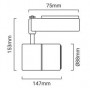 proyector LED de carril proyector LED de carril