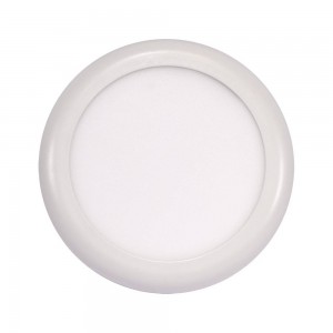 PANEL LED UNIVERSAL CIRCULAR SUPERFICIE/EMPOTRABLE  AJUSTABLE 18W SLIM Ø230MM BLANCO 120º