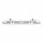 PANEL LED UNIVERSAL CIRCULAR SUPERFICIE/EMPOTRABLE  AJUSTABLE 18W SLIM Ø230MM BLANCO 120º