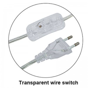 cable semitransparente