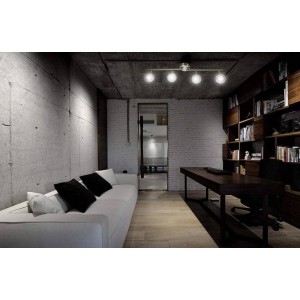 Lámpara de techo LED articulada orientable "RING 4" 16 Wattios