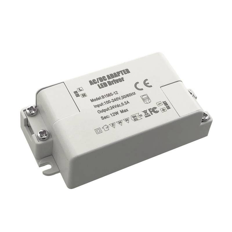 Fuente de alimentación 24V DC 12W 0.5A 100-240V