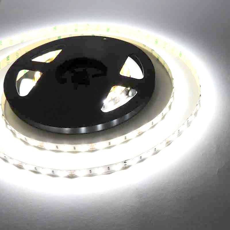 Tira LED 5m, 12V-DC, SMD 5630, 75W, IP20, Blanco Extra Frío, 10000K Tira LED 5m, 12V-DC, SMD 5630, 75W, IP20, Blanco Extra Frío, 10000K