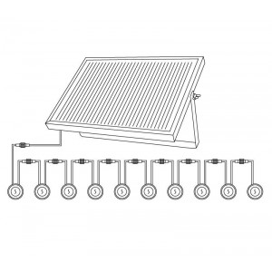 balizas panel solar
