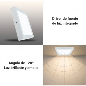 plafón LED superficie