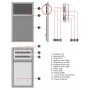 estructura display LCD pared estructura display LCD pared