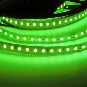 tira LED verde