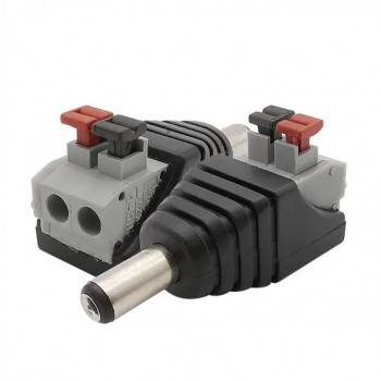 Conector Jack RCA Macho conexión rápida para tira LED Conector Jack RCA Macho conexión rápida para tira LED