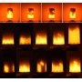 Bombilla LED efecto llama de fuego