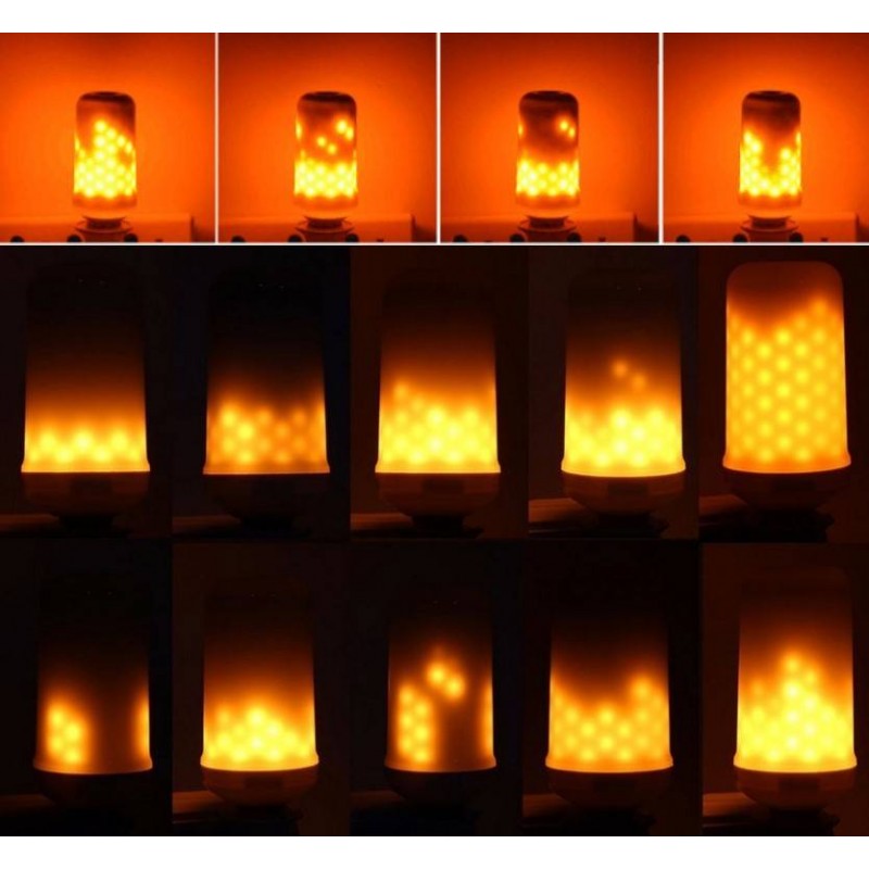 Bombilla Efecto Fuego LED para Decorar e iluminar