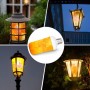 Bombilla LED efecto llama de fuego