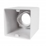 Aro downlight de superficie orientable GU10, MR16