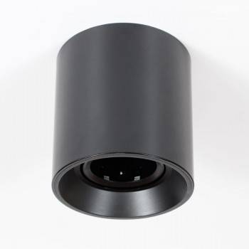 Aro downlight de superficie orientable GU10, MR16 PVC