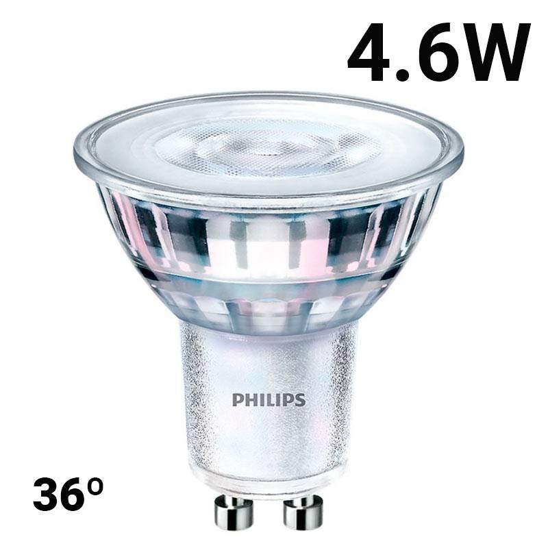 Bombilla LED GU10 5W 36º 390 lumens - Corepro LEDspot Philips