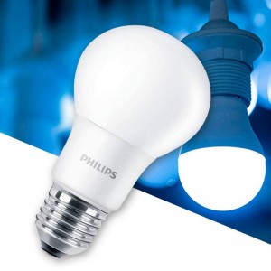 Bombilla LED Philips, MAS, 4 W, casquillo E27, Blanco Frío, 4000K