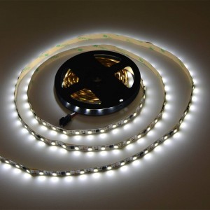 Tira Led Adhesiva 5 metros SMD5050 12V IP20 72W Variante Blanco Frio 6000K