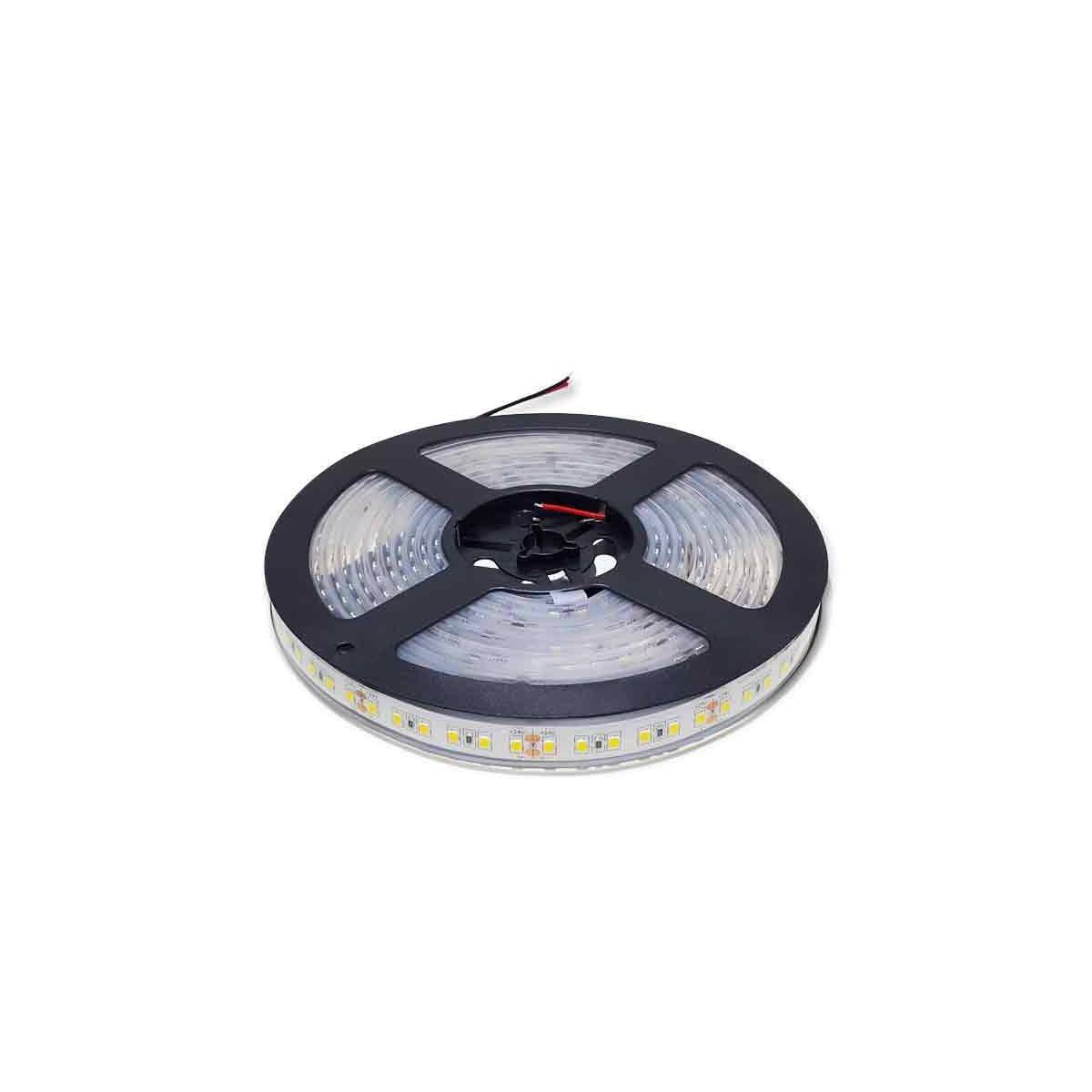 Rollo 5m de Tira LED 24V 18W/m. IP67 (600 SMD2835)