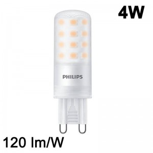 Bombilla LED G9 Regulable 4W 480lm | Philips Corepro LEDcapsule