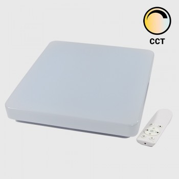 PLAFÓN CUADRADO LED PARA TECHO 42W CONTROL DE TEMPERATURA DE COLOR PLAFÓN CUADRADO LED PARA TECHO 42W CONTROL DE TEMPERATURA DE COLOR