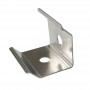 Grapa metálica de sujeción 45º para perfil de aluminio 18x12mm (1ud)