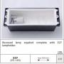 Baliza empotrable LED Fumagalli LETI 300 E27 6W