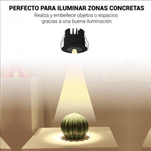 Downlight mini empotrable LED 5W Bajo UGR 55x43,1mm