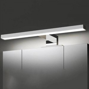 Aplique para espejos LED 30cm 5W | Fijación espejo y mueble