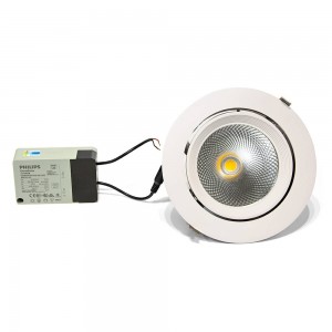 Downlight LED empotrable basculante 32W