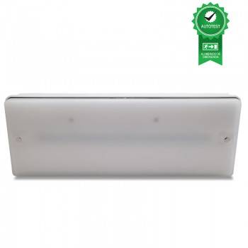 Luz de emergencia LED REX MINI 60LM AUTOTEST IP65 Luz de emergencia LED REX MINI 60LM AUTOTEST IP65