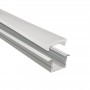 Perfil de aluminio de superficie 18x12mm para tira led 15mm