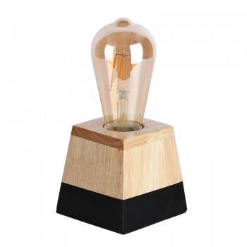 Lámpara de mesa de madera "LAKA" Lámpara de mesa de madera "LAKA"