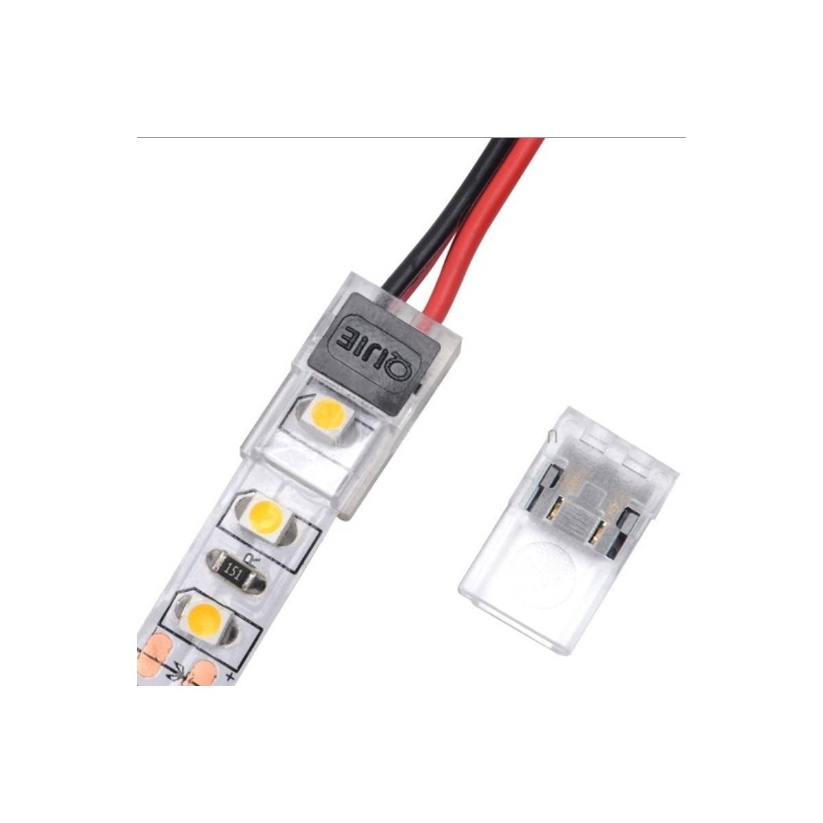 Cable Conector Rapido Tira LED 12V Monocolor 10mm 2 PIN - IFL Tienda