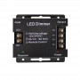 Controlador / regulador de temperatura de color y mando RF para tira LED CCT 12/24V-DC 16A